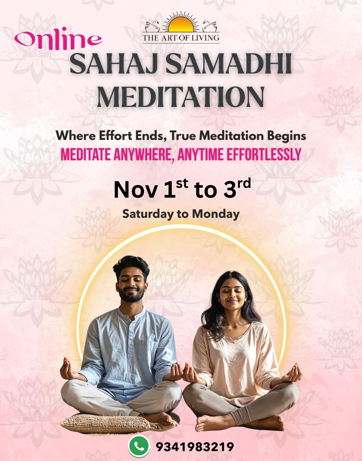 Sahaj Samadhi Meditation – Art of Living meditation program